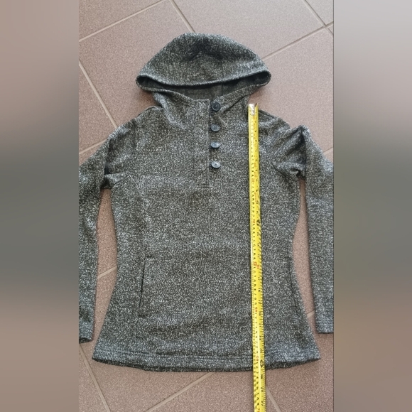 Columbia Small Fitted Pullover Hooded Sweater Darling Days Hoodie Heather Grey - Picture 11 of 11